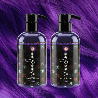 Vegan - Semi Permanent Hair Dye -Purple Hair Color