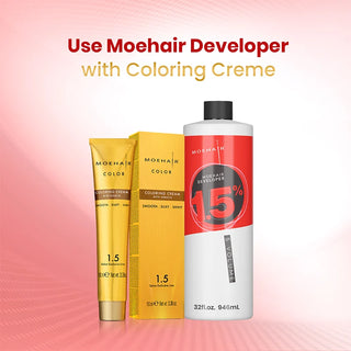 32 Oz - Vol. 5 - Hair Developer | Hair Color Essentials | Moehair | Use with Coloring Cream