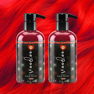 Vegan - Semi Permanent Hair Dye - Red Hair Color