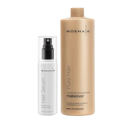 Combo - Hair Treatment - Pure Hair Makeover and Hair Serum