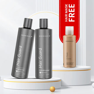 12 Oz - Hair Loss Shampoo And Conditioner with Free Hair Mask | Sulfate & Paraben Free