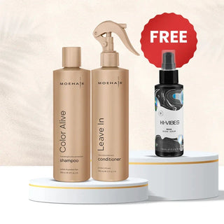 Color Alive Shampoo & Leave-in Conditioner Combo Moehair USA