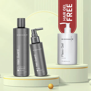 Combo of Anti Hair Fall Shampoo & Tonic with free Hair Gel