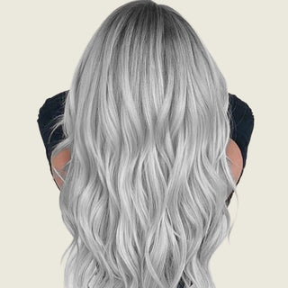Silver Hair Color Moehair USA