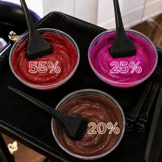 VOODOO Red Velvet Hair Color Kit + FREE 12 Oz Color Alive Shampoo, Conditioner & Pro Coloring Kit Moehair USA Inc.