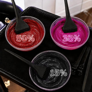 VOODOO Cherry Mocha Hair Color Kit + FREE 12 Oz Color Alive Shampoo, Conditioner & Pro Coloring Kit Moehair USA Inc.