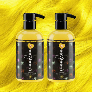 Vegan - Semi Permanent Hair Dye - Yellow Hair Color