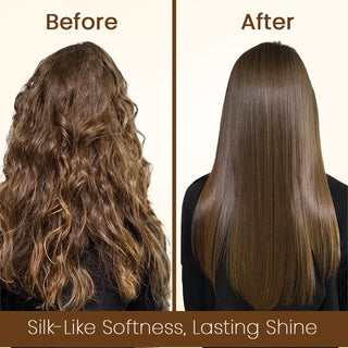 Before and After Use | Hair Treatment - 12 Oz Hair Repair System & Leave_in Conditioner | Protein Infused