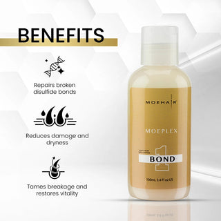 Benefits - 3.4Oz - Moeplex Bond - Hair Treatment