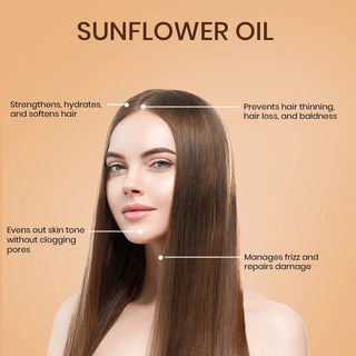  Sunflower Oil For Hair 