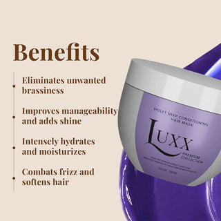 Moehair Luxx Violet Deep Conditioning Mask Moehair USA