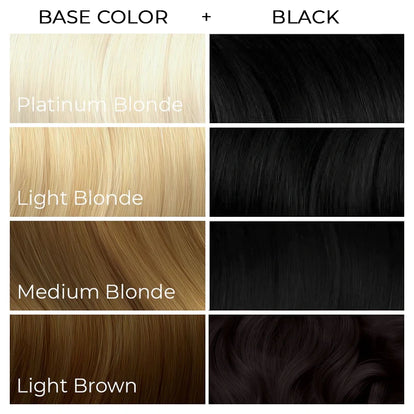 8 Oz - Black Hair Dye - Semi Permanent | Vegan & Cruelty Free