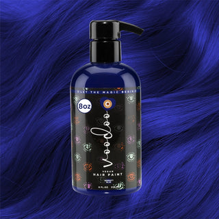 8 Oz - Blue Hair Dye - Semi Permanent | Vegan & Cruelty Free