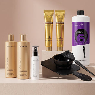 Permanent hair color kit Moehair USA Inc.