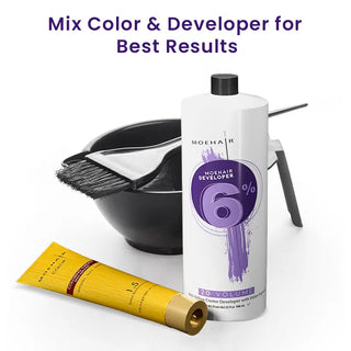 White Bleaching Hair Color Moehair USA Inc.