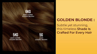 Permanent Hair Color - Golden Blonde