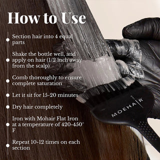 Hair Repair System (Keratin Hair Treatment) Moehair USA