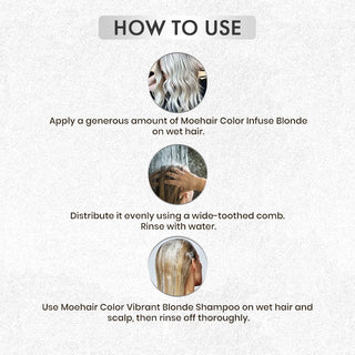 12 Oz - Color Safe Shampoo with Color Toner - Blonde hair Color | How to Use