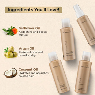 Travel Kit - 3.4 Oz Color Safe Shampoo, Conditioner, and Hair Mask | Ingredients