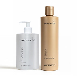 Moehair Flexx Hair Gel & Deep Nourishing Hair Mask