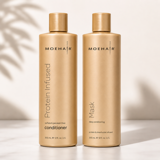 Protein Infused Conditioner + Hair Mask 12oz Moehair USA