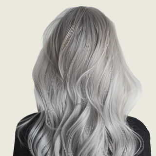 P Mix Silver Hair Color Moehair USA