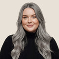 P Mix Silver Hair Color