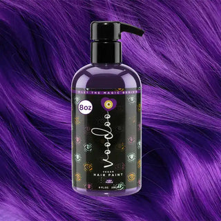 8 Oz -Purple Hair Dye - Vegan | Semi Permanent hair Color | Moehair