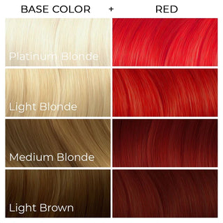 Vegan - Semi Permanent Hair Dye - Red Hair Color