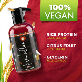 Vegan - Semi Permanent Hair Dye - Red Hair Color
