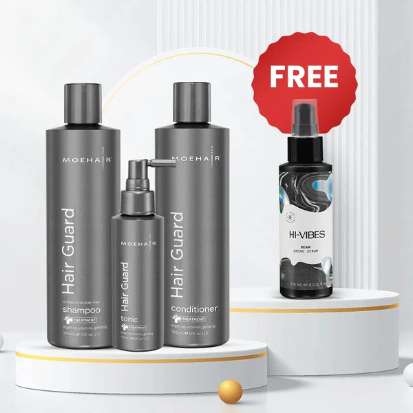 Trio - Hair Growth Shampoo & Conditioner with Hair Tonic – Moehair